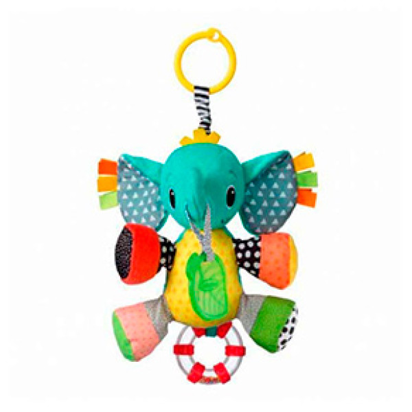 INFANTINO Іграшка мяка навісна з прорізувачем "Слоненя" 005378I 005378