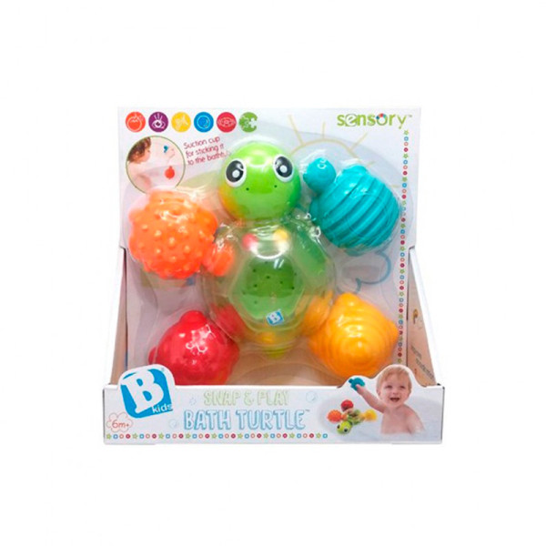Розвиваюча іграшка-конструктор для купання "Черепашки" 005359S 005359S