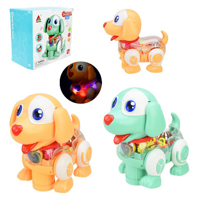 Інтерактивна іграшка Собака зі звуком і світлом FW-2068A Інтерактивна іграшка Собака зі звуком і світлом FW-2068A