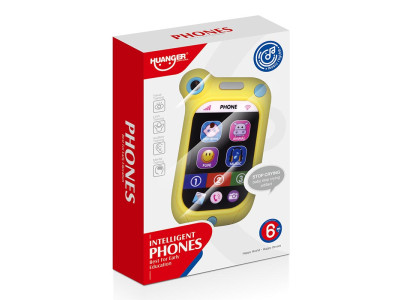 Іграшковий телефончик зі світлом і звуком розвиваючий HE0508