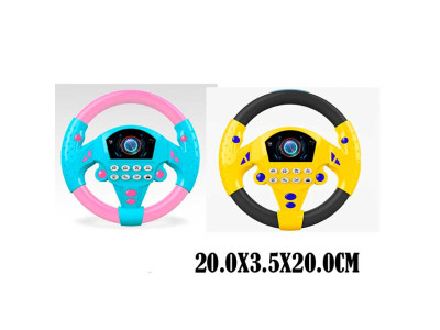 Музичне кермо 2 види мікс звук у коробці KX1701 Музичне кермо 2 види мікс звук у коробці KX1701