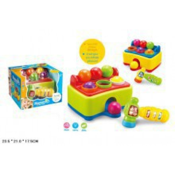 Логіка-стукалка музична на батарейках 331 Логіка-стукалка музична на батарейках 331