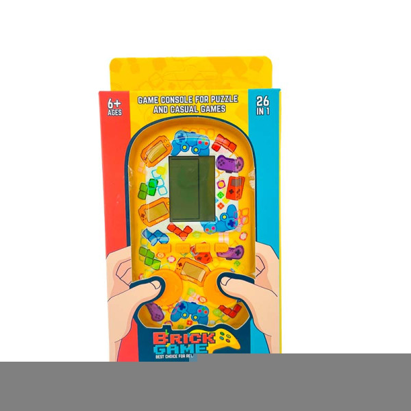 Електронна гра Тетрис Brick Game XM0111C_Yellow Електронна гра Тетрис Brick Game XM0111C_Yellow