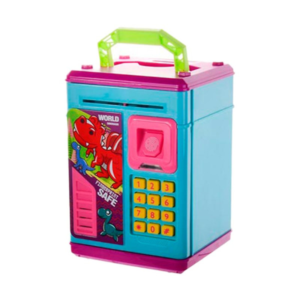 Скарбничка-сейф музичний зі світлом DSM-6650_Blue