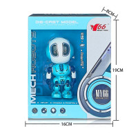 Інтеркативна іграшка робот зі світлом і звуком MY66-J1202_Red