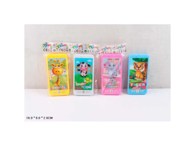 Телефон муз. арт 678A (640шт/2) батар 4види пакет 16*8*2см 687A