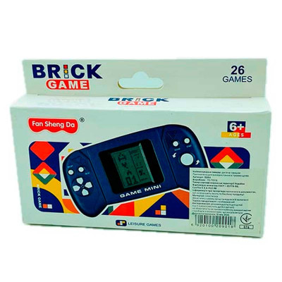 Тетріс Brick Game 26 в 1 8984_Blue