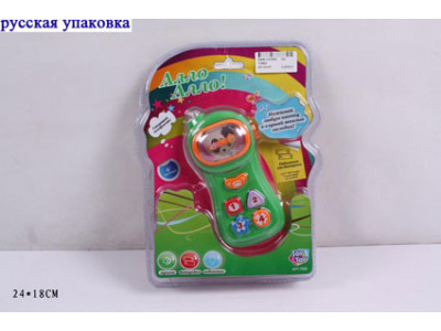Музичний телефон на батарейках (рос.) 7098A