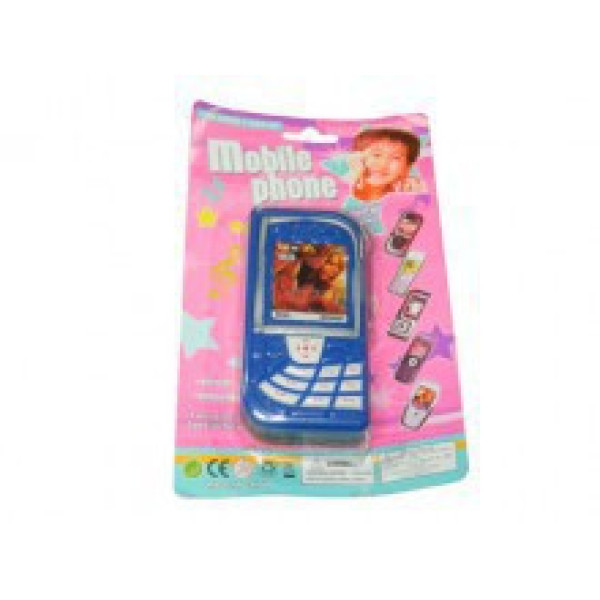 Дитячий мобільний телефон на батарейках 6670 А