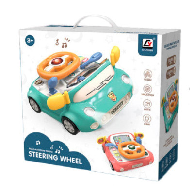 Настільна гра Симулятор автоперегонів з рулем CY-7099B Настільна гра Симулятор автоперегонів з рулем CY-7099B