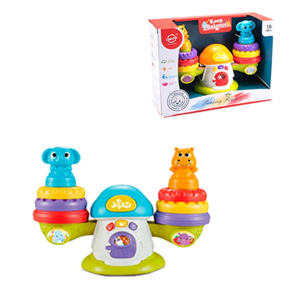 Дитячі Ваги музичні у вигляді грибочка QF366-043_Blue-Green