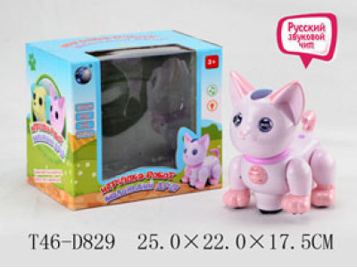 Кіт Маленький Друг із музично-світловим ефектом 09-039/T46-D829 Кіт Маленький Друг із музично-світловим ефектом 09-039/T46-D829