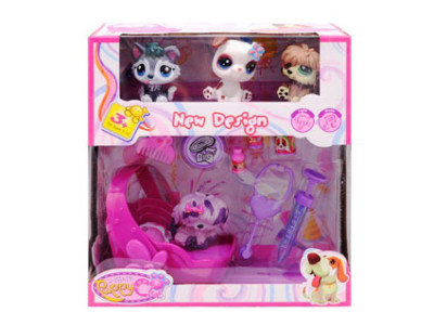 Домашні улюбленці Pets з музичним і світловим ефектом CL2109ABC Домашні улюбленці Pets з музичним і світловим ефектом CL2109ABC