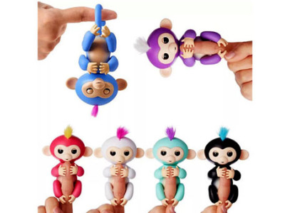Інтерактивна мавпочка на палець Fingerlings Baby Monkey (4 кольори) Інтерактивна мавпочка на палець Fingerlings Baby Monkey (4 кольори)