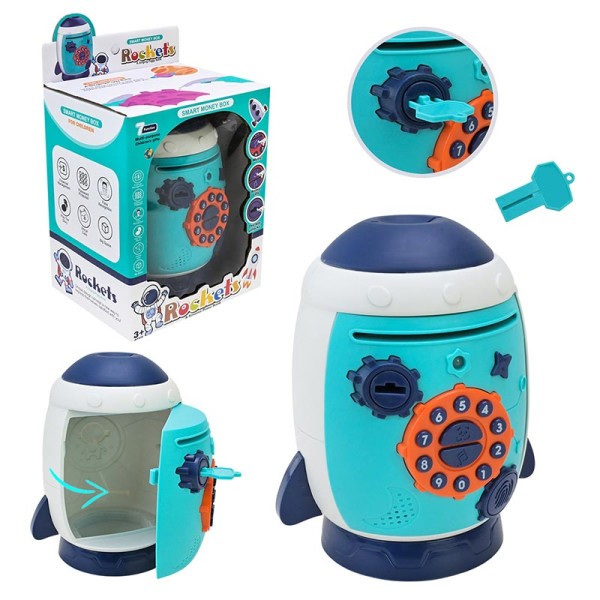 Скарбничка-сейф зі світлом і звуком MH030