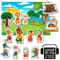 Магнітний театр Vladi Toys Казкові голоси "Коза-дереза" з аудіоказкою VT3206-35