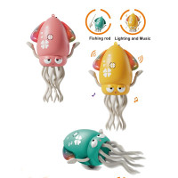 Інтерактивна іграшка танцюючий кальмар 158-21C_Pink