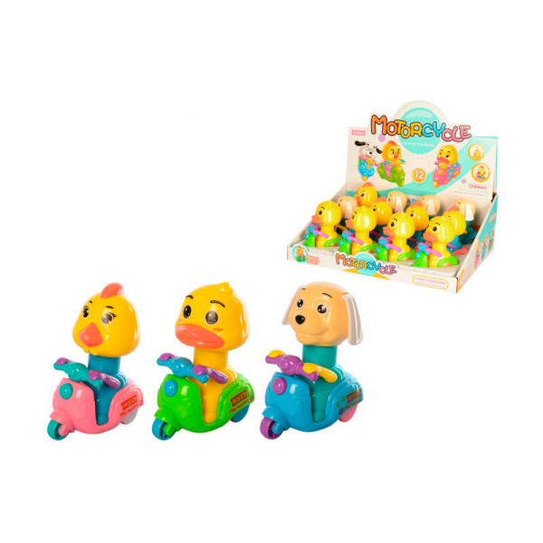 Звірятко на мотоциклі (їде від натискання) 66623