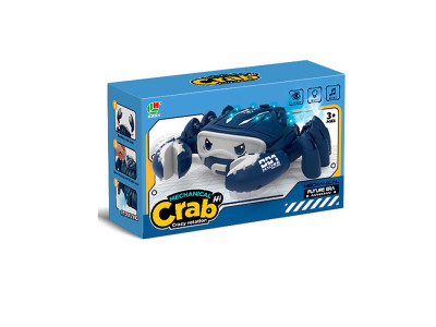Інтерактивна іграшка Краб їздить зі світлом 3381 Інтерактивна іграшка Краб їздить зі світлом 3381