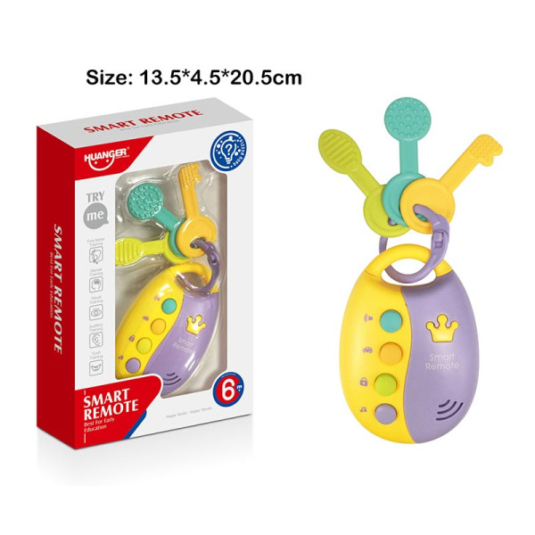 Музична іграшка Ключі автомобільні зі світлом HE8026