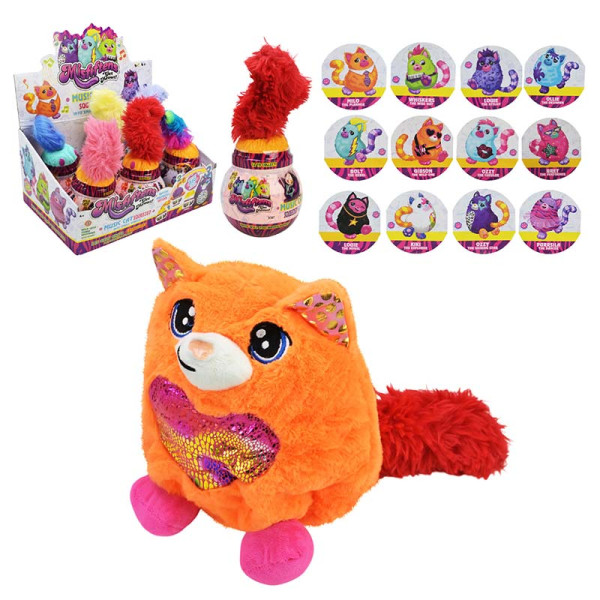 Інтерактивна м'яка іграшка Котик зі звуком C2371