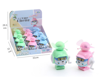 Вентилятор ручний муз світло 3 кольори D845-2