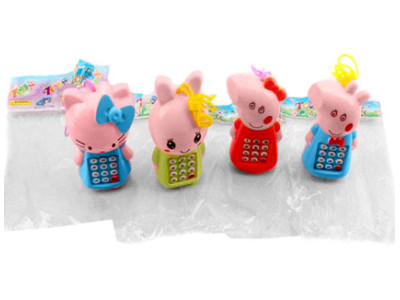 Мобільний телефон Пеппа Кітті Зайчик 7791