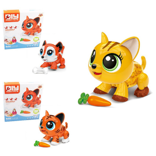 Інтерактивна тварина-конструктор Robot Pets K-77/78/79 Інтерактивна тварина-конструктор Robot Pets K-77/78/79