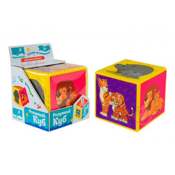 Музичний розвивальний кубик (українська озвучка PL-719-78 Музичний розвивальний кубик (українська озвучка PL-719-78