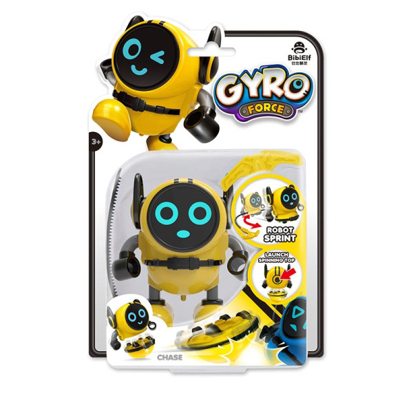 Інтерактивна іграшка Фрикційний гіроробот жовтий BB03-01B Інтерактивна іграшка Фрикційний гіроробот жовтий BB03-01B