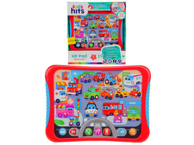 Планшет Kids Hits "Супер авто" на батарейках назви звуки авто правила дорож KH01/008