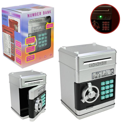 Скарбничка-сейф зі світлом і звуком 881506GS Скарбничка-сейф зі світлом і звуком 881506GS