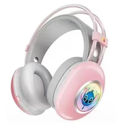 Навушники Стіч PG-706K_Gray Pink