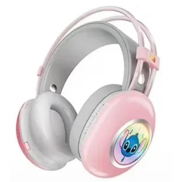Навушники Стіч PG-706K_Gray Pink
