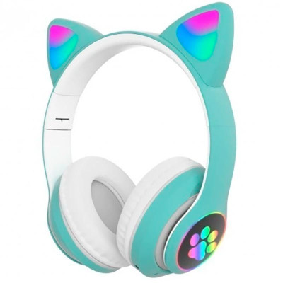 Бездротові навушкники з вушками STN-28_Ocean