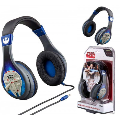 Накладні навушники eKids Disney Star Wars Millenium Falcon Kid-friendly vol SW-14011XV7M Накладні навушники eKids Disney Star Wars Millenium Falcon Kid-friendly vol SW-14011XV7M