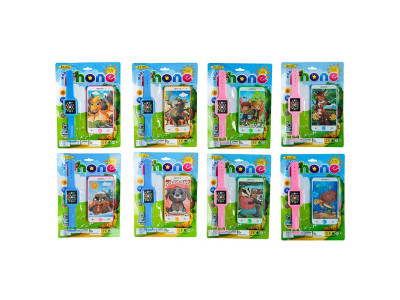 Іграшковий телефон + годинник 8 видів 692-A5