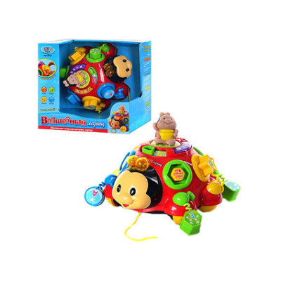 Божа корівка навчальна з музично-світловим ефектом (рус) 957 Божа корівка навчальна з музично-світловим ефектом (рус) 957