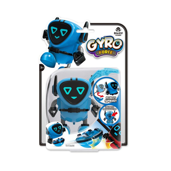 Інтерактивна іграшка Фрикційний гіроробот синій BB03-01C Інтерактивна іграшка Фрикційний гіроробот синій BB03-01C