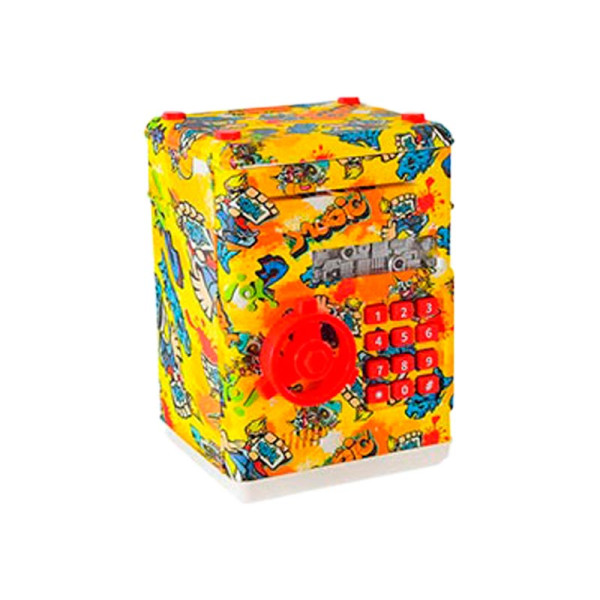 Скарбничка-сейф електронний 881506E/F/G/H_Yellow Скарбничка-сейф електронний 881506E/F/G/H_Yellow