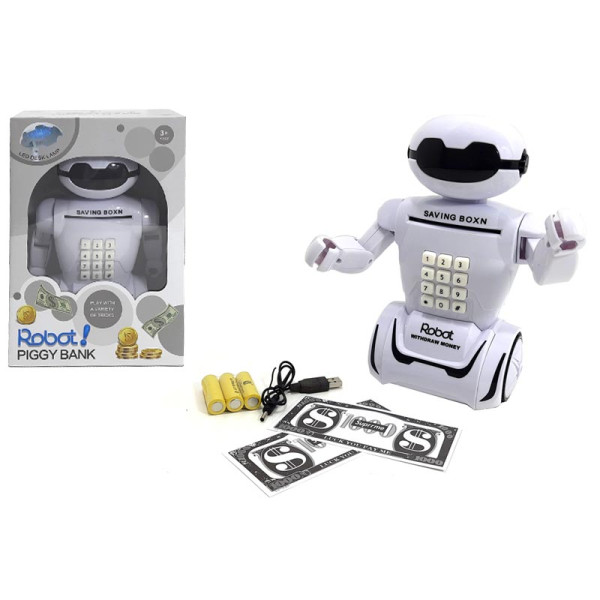 Скарбничка-сейф Robot Piggy Bank з кодом 6688-8