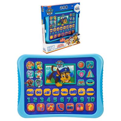 Ігровий Планшет Kids Hits Перші знання Paw Patrol на батарейках зі звуком KH01/013L Ігровий Планшет Kids Hits Перші знання Paw Patrol на батарейках зі звуком KH01/013L