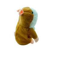 Мяка іграшка Хомяк повторюха 80716_Light Brown