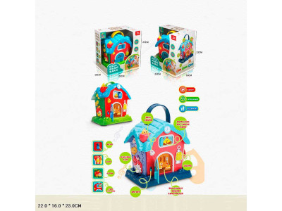 Муз разв. "будиночок" батар логіка звуки тварин пісні на англ. мові в 25848E Муз разв. "будиночок" батар логіка звуки тварин пісні на англ. мові в 25848E