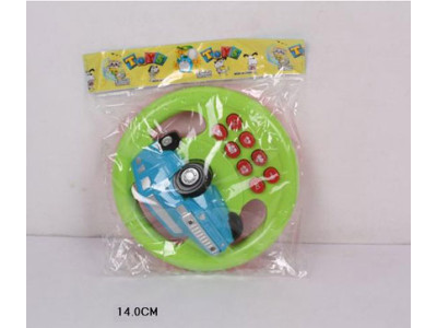 Музичне Кермо на батарейці 8 функцій 14см 128B Музичне Кермо на батарейці 8 функцій 14см 128B