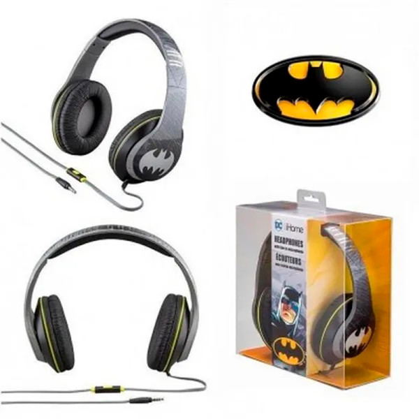 Навушники eKids Warner Bros Batman Mic eKids Warner Bros Batman Mic RI-M40BM Навушники eKids Warner Bros Batman Mic eKids Warner Bros Batman Mic RI-M40BM
