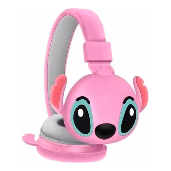 Дитячі навушники Стіч з Bluetooth і мікрофоном AH-806_Pink