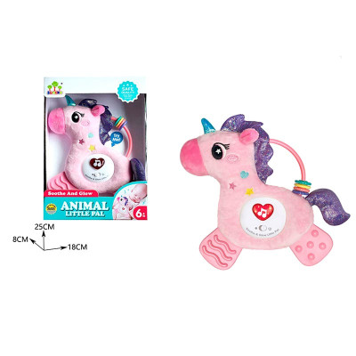 Інтеркативна іграшка єдиноріг зі світлом і звуком SL88050 Інтеркативна іграшка єдиноріг зі світлом і звуком SL88050
