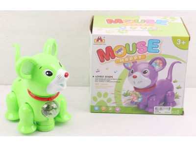 Музична тварина "Миша" (світло звук рух) 9090B