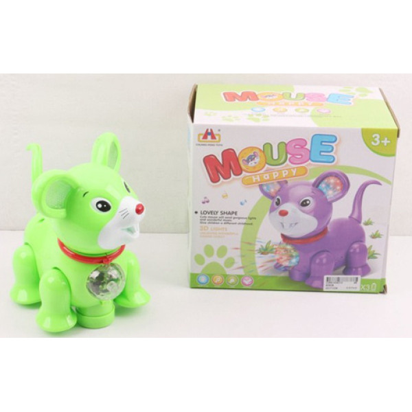 Музична тварина "Миша" (світло звук рух) 9090B